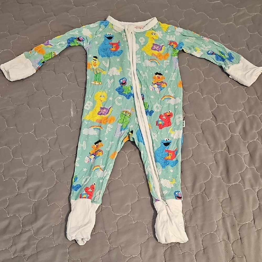 Little Sleepies Sesame Street Zippie